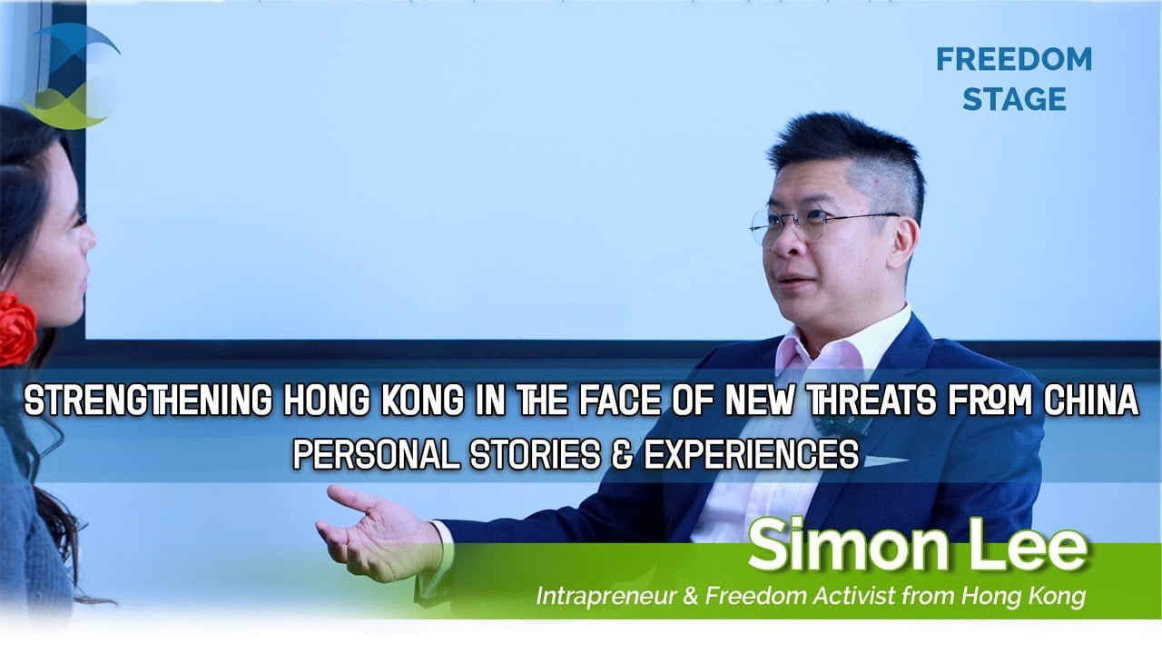 FREEDOM STAGE | Episode 2 – Simon Lee, Freedom Activist from Hong Kong ...
